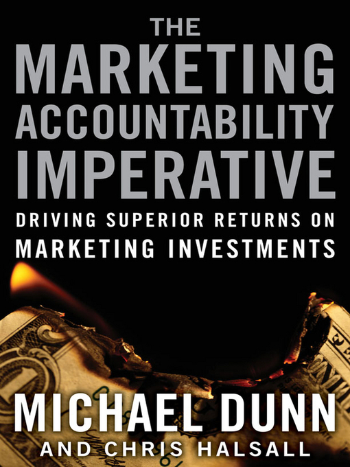 Cover image for The Marketing Accountability Imperative